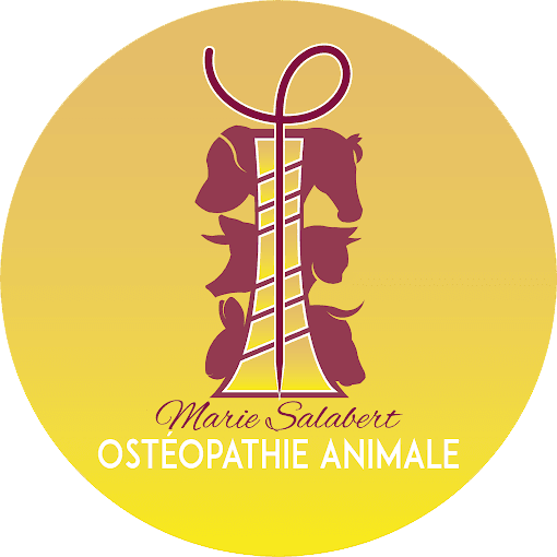 Logo de Marie Salabert, ostéopathe animalier